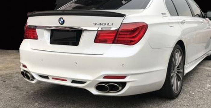 Custom BMW 7 Series  Sedan Rear Bumper (2009 - 2012) - $1290.00 (Part #BM-047-RB)